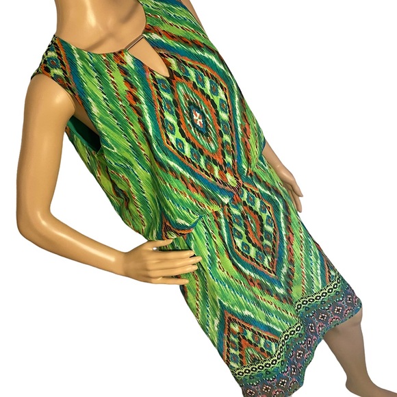 HP ๐ฅณ TIANA B. | GREEN DRESS SZ 10 - Picture 4 of 16